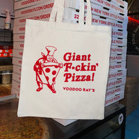 Giant F*ckin' Pizza Canvas Tote